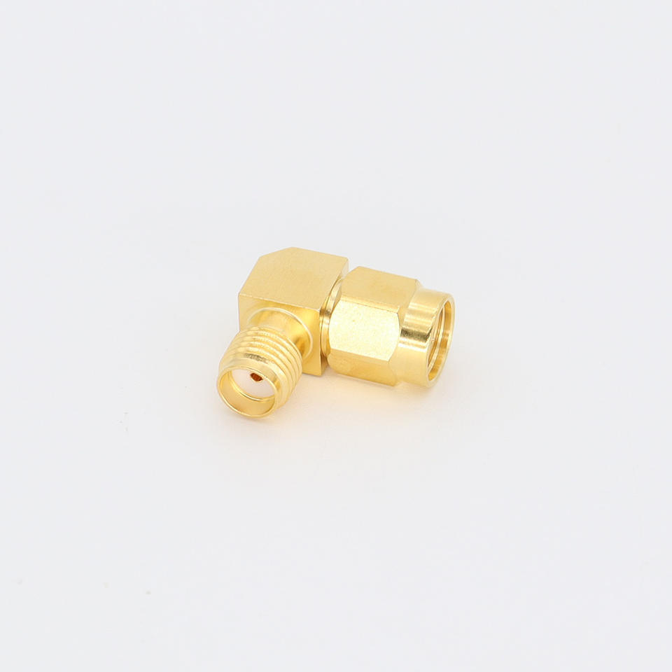 18GHz 90 Degree SMA RF Coaxial Connector Fiber Cable SMA Adapter