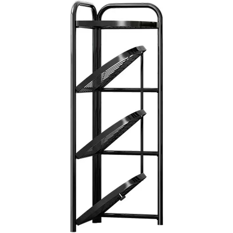 Metal Rust-Resistant 3-Tier Spa Tower/Free Standing Bathroom Storage Shelves for Towels, Soap, Shampoo, Lotion, Accessories - 3