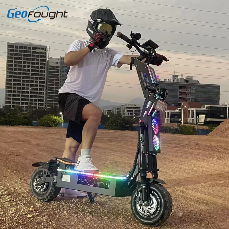 fastest electric scooter 50A/70A controller 40ah 60ah 80ah big battery range 8000w 72V 12000w dual motor driving e scooter