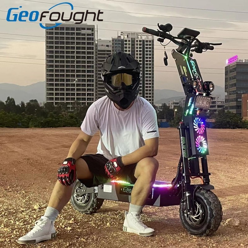 fastest electric scooter 50A/70A controller 40ah 60ah 80ah big battery range 8000w 72V 12000w dual motor driving e scooter