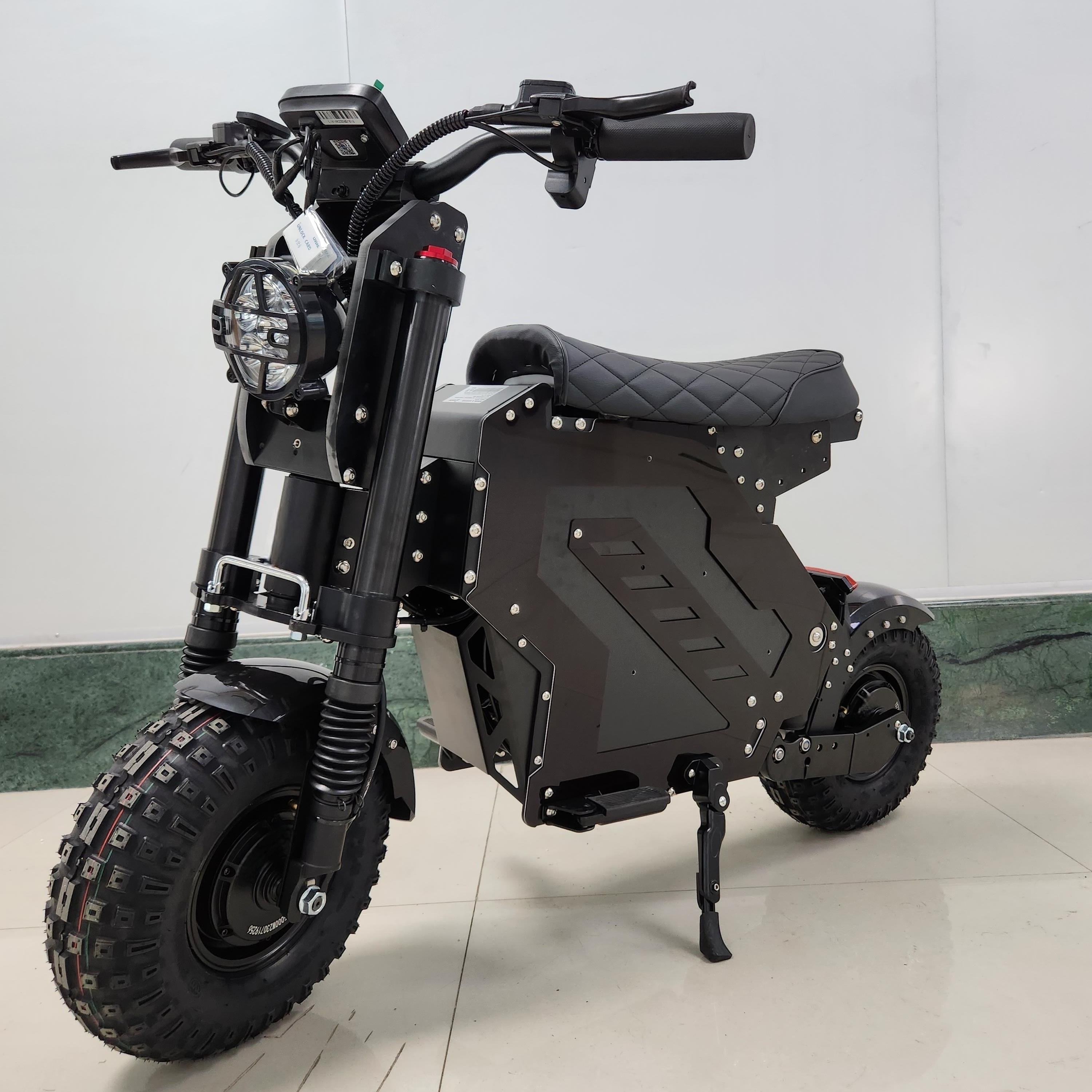 Molo 5 13inch 14inch fat tire dual motor 52V 60V 72V 5000W 7000W 10000W electric scooter with removable battery with seat