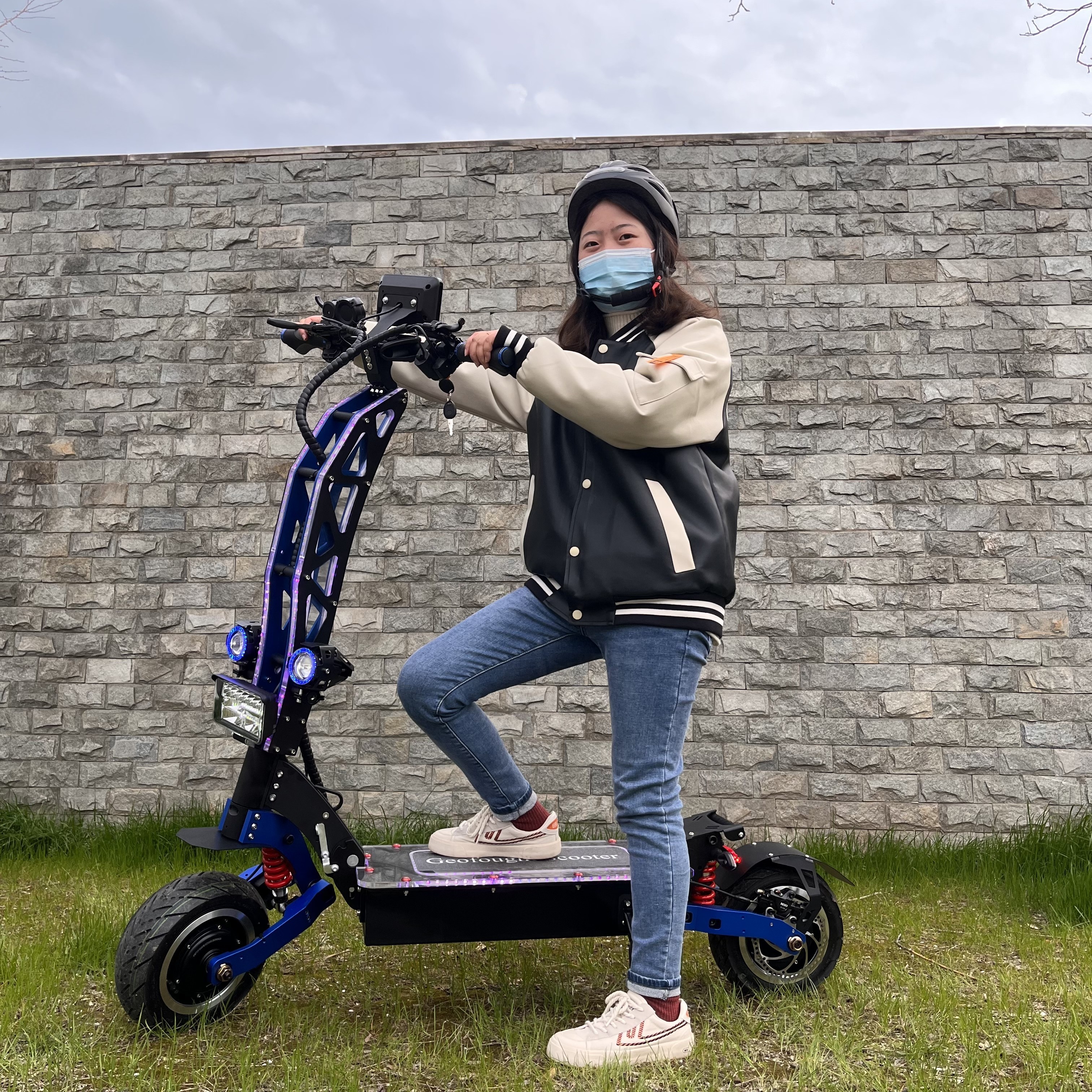 Wholesale 72V 8000w 11 inch dual motor electric scooters fast foldable flj 72v 7000w electric scooters for adults  for racing