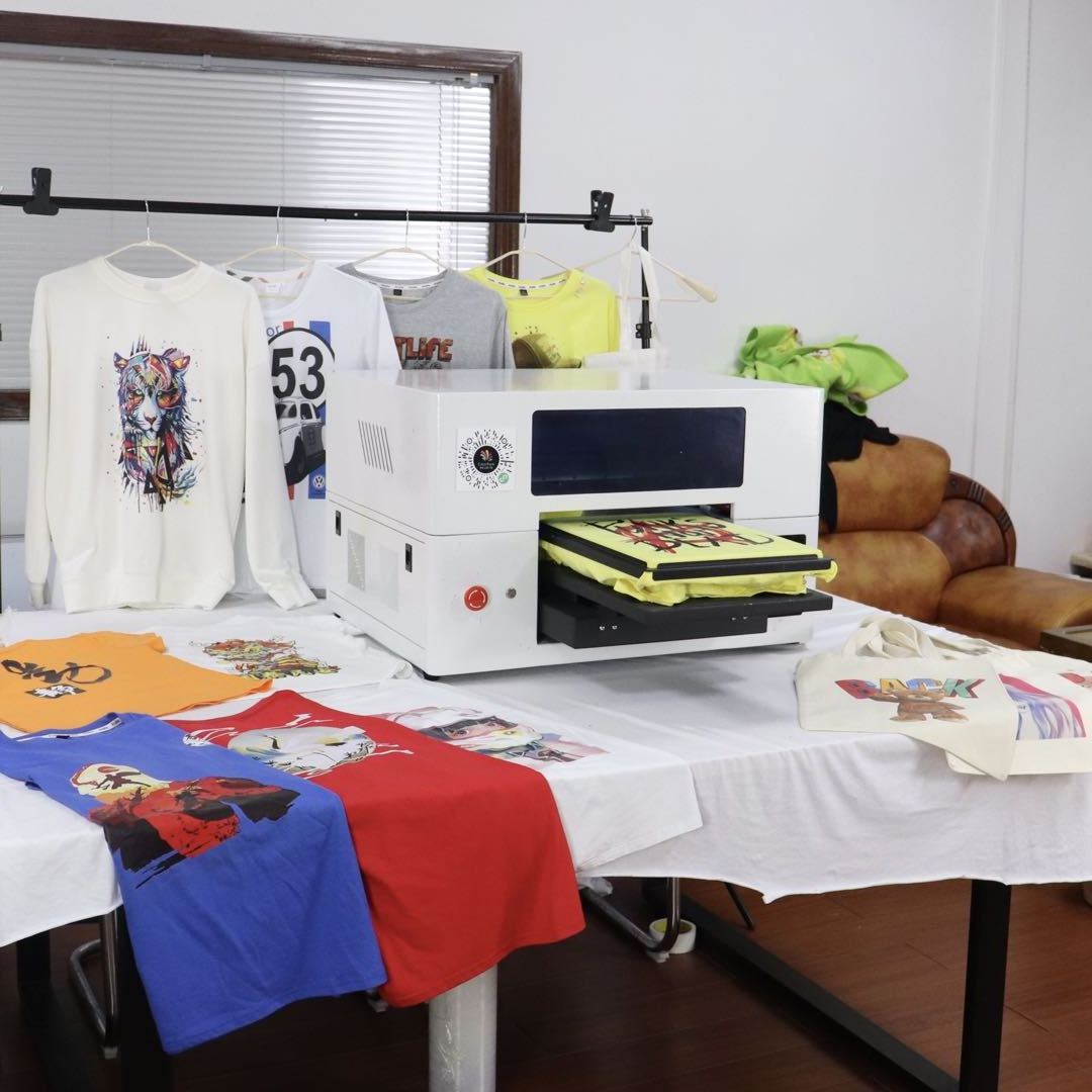 CO-WIN DTG Printer Digital Textile Printer T-shirt Sweater Polo Silk Wool Cotton Printing Machine A3 DTG Printer Hot Sale