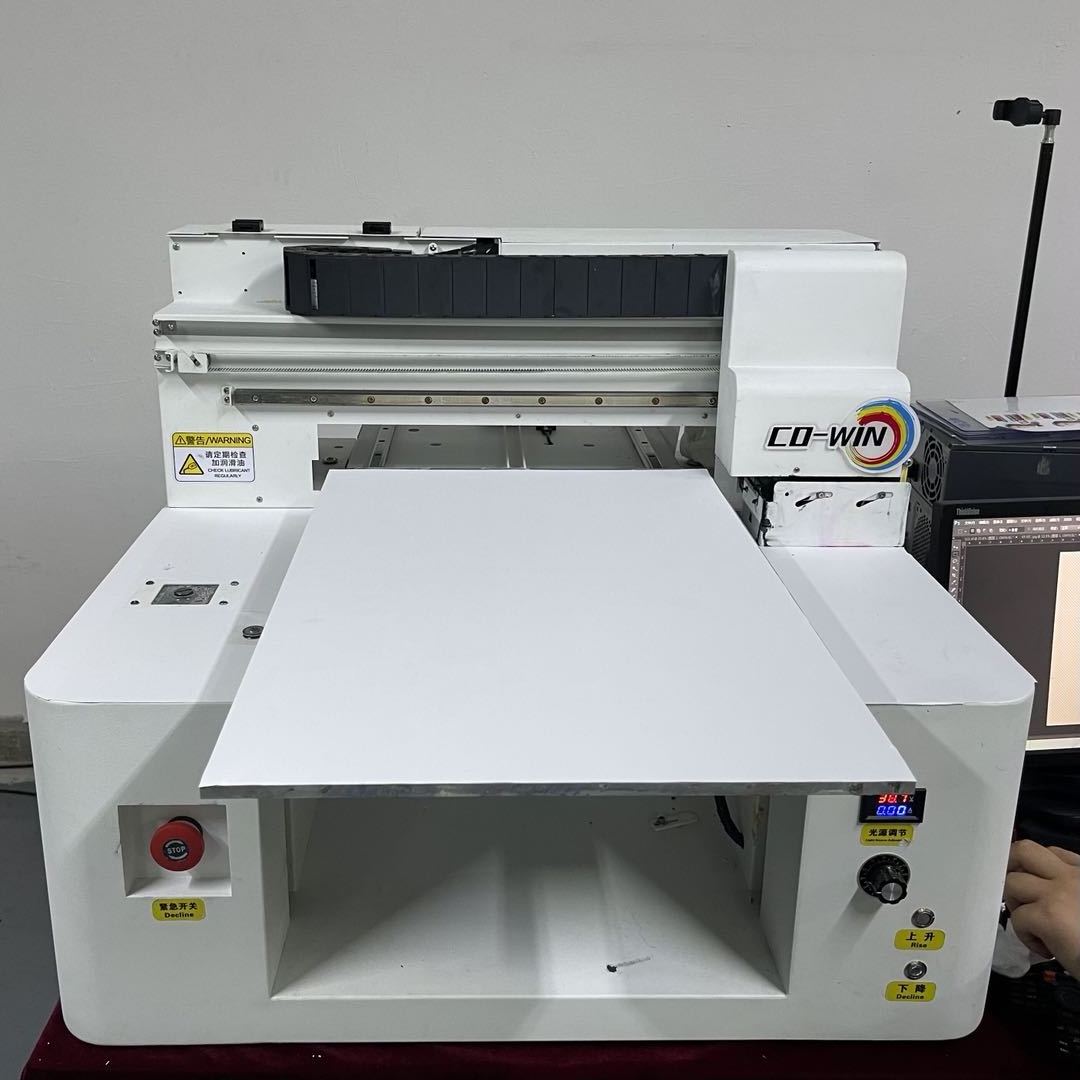 Digital Flatbed UV Printer A0 A2 UV 4060 UV Phone Cases Cover Coffee Mug Printer Card Package Drivers License Printing Machine