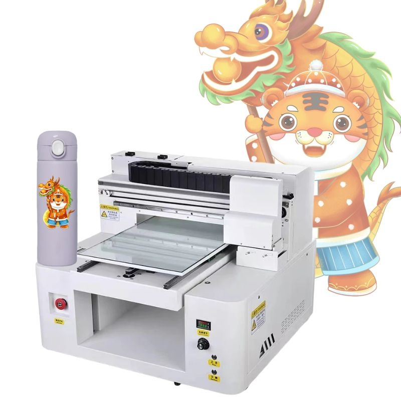 UV Printer  A2 UV 4060 UV With L1300 XP600 Phone Cases Coffee Mug Printer Card Package Drivers License Printing Machine