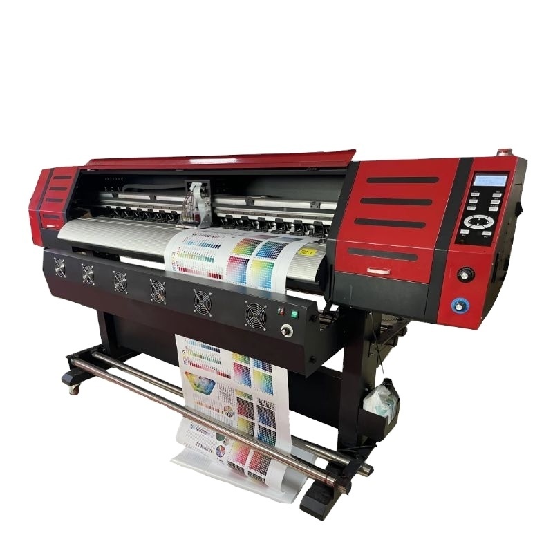 Digital Wallpaper Printing Machine 1440dpi Dx5/dx7 Heads Banner Sticker Flex Printing Eco Solvent Printer