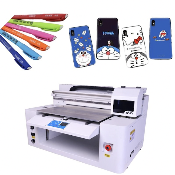 CO-WIN 6040cm Printing Machine UV Printer for Case Cell Phone UV Flatbed Printing Machine A1 UV Flatbed Printing Machine