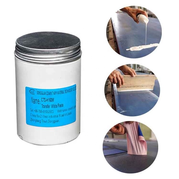 Cowint wholesale silk screen printing material liquid  white sticky adhesive table glue