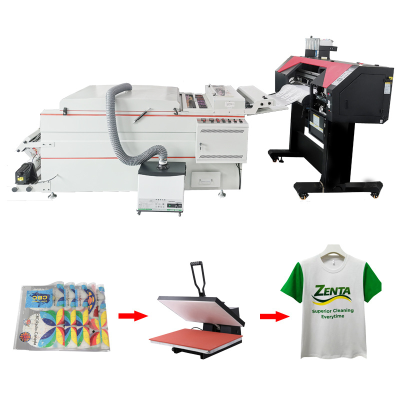 Cowint DTF inkjet printer set heat transfer t-shirt printing machine direct to film printer with print head