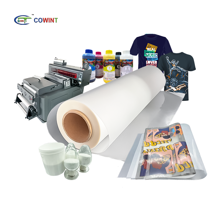 Cowint Best Selling Printing Press A2 2 Step Jet Opaque dtf film For Transfer Paper Heat recyclable