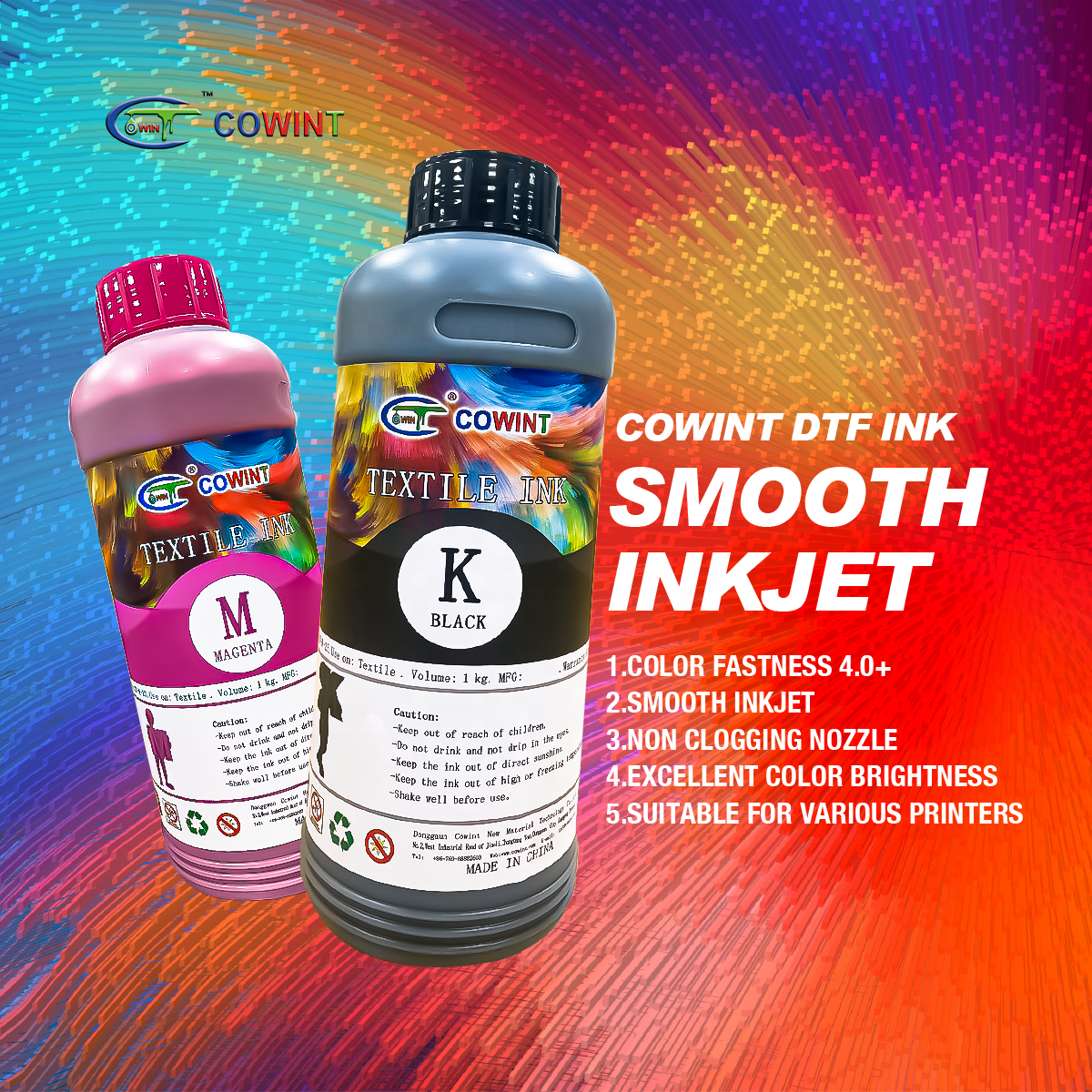 premium 100ml ink bank dtf pro ink