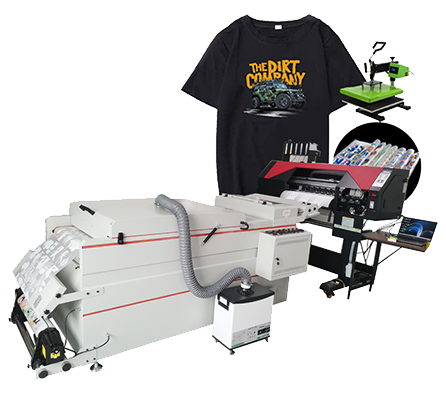 Cowint DTF inkjet printer set heat transfer t-shirt printing machine direct to film printer with print head