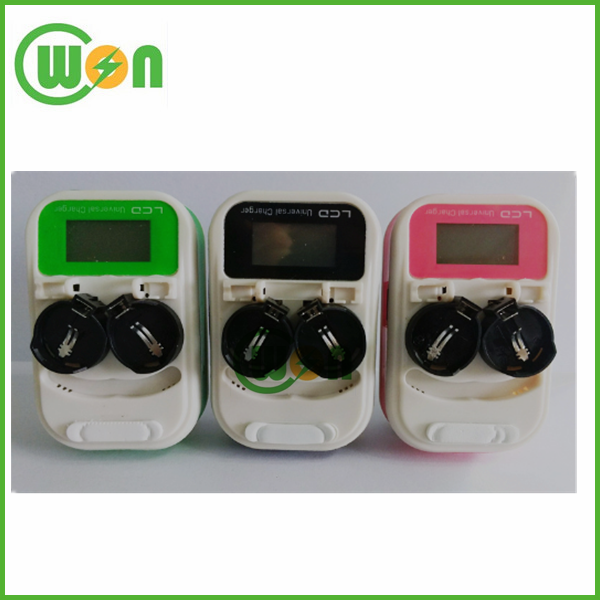 LIR2450 coin cell charger Li ion rechargeable battery charger LIR2450 lithium ion button cell 3V