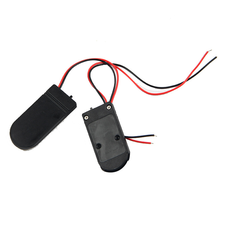 6V CR2032 battery holder Lithium coin cell holder CR2032 ML2032 for LED string turn on off switch