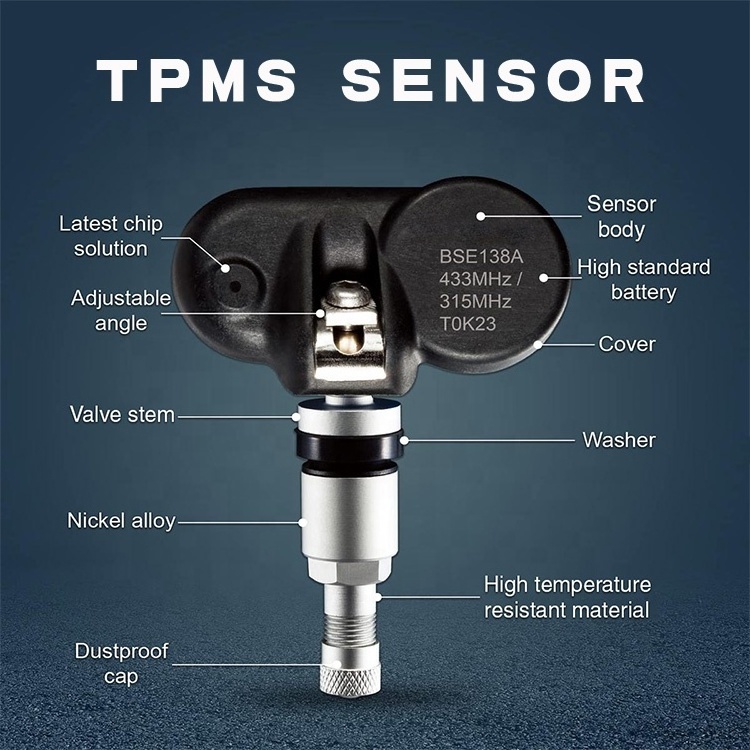 AL LAMP Brand CAR Universal TPMS Air monitoring Tire Pressure Sensor for Toyota Nissan Mitsubishi SUZUKI Japanese Car