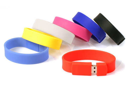 cle memorias pormo usb bellek OEM 1 8 16 32 GB arm wrist usb stick Silicone Wristband bracelet USB Flash thumb disk Drive