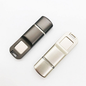 32GB 64GB 128GB USB 3.0 Encode Flash Drive Security  Fingerprint Encrypted USB Flash Drive