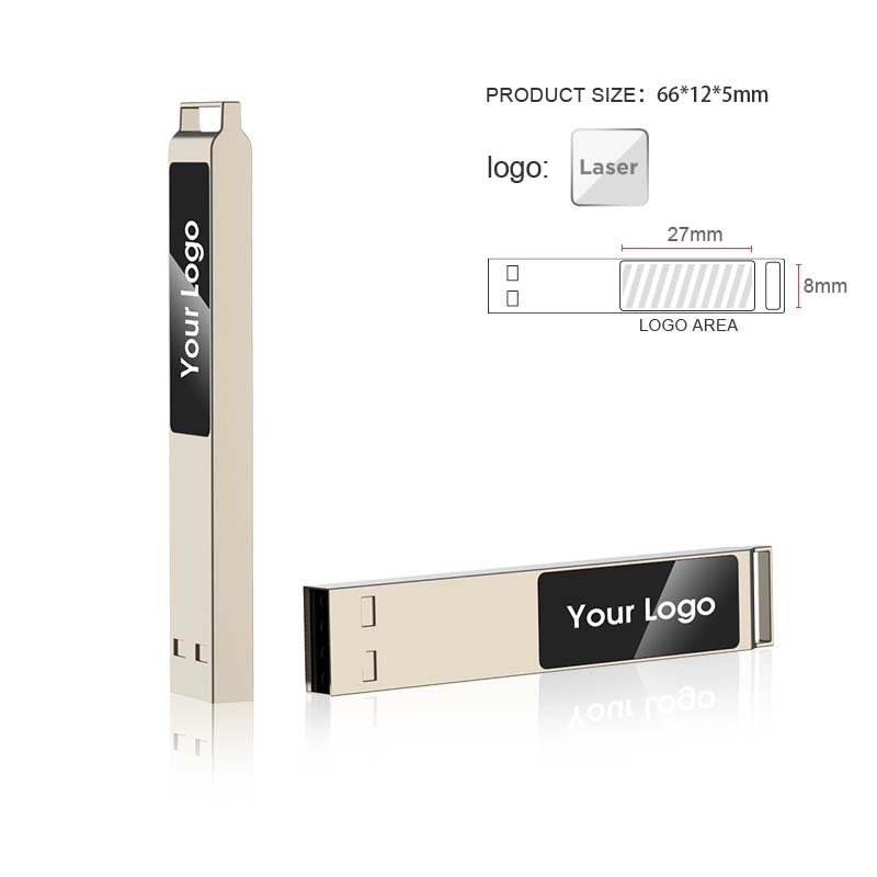 OEM 2021 new cle Memories  USB Gadgets 8GB 16GB 32GB 64GB 128GB USB 2.0 3.0  light LED metal USB  flash drive stick