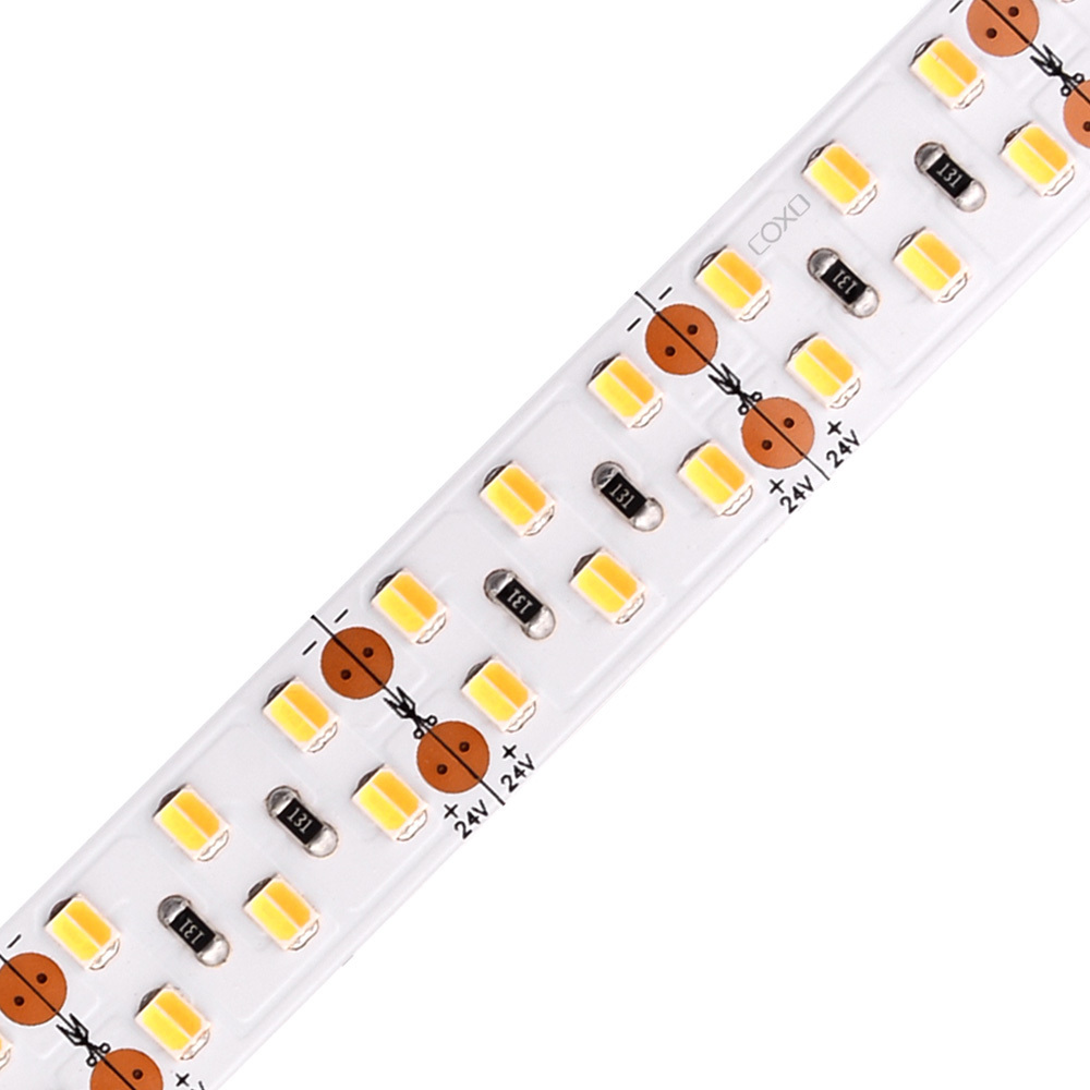 2835 240 Double Lines 2 in 1 CCT LED strip COXO