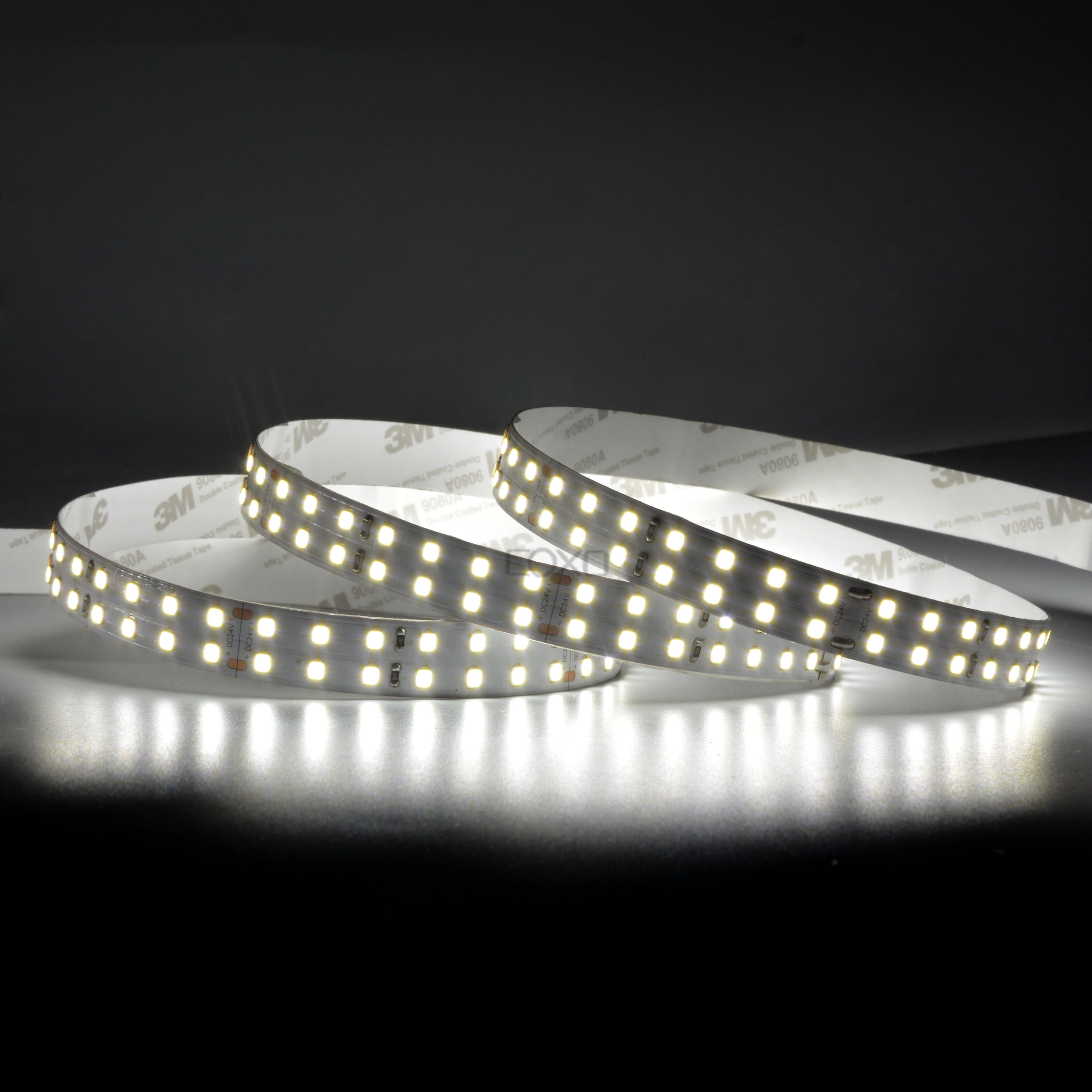 196 Double Lines 125Lm/w High Efficiency 2835 LED strip COXO