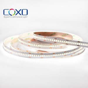 COXO 2835 led strip light ce rohs 5 year warranty 3000k 4000k 6000k 24v 12v led strip light