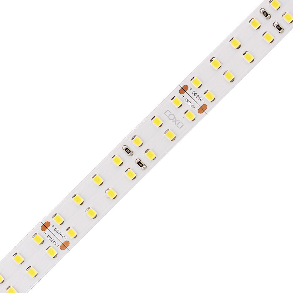 196 Double Lines 125Lm/w High Efficiency 2835 LED strip COXO