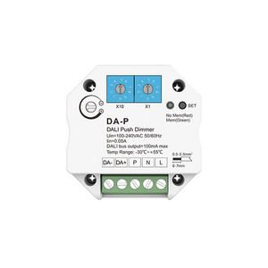 DA-P DALI 100-240VAC Push Dimmer