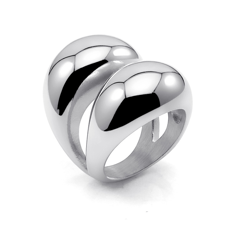 Rock Hiphop rings new design Stainless Steel Rings for women man Party Gift Jewelry custom stainless steel jewelry