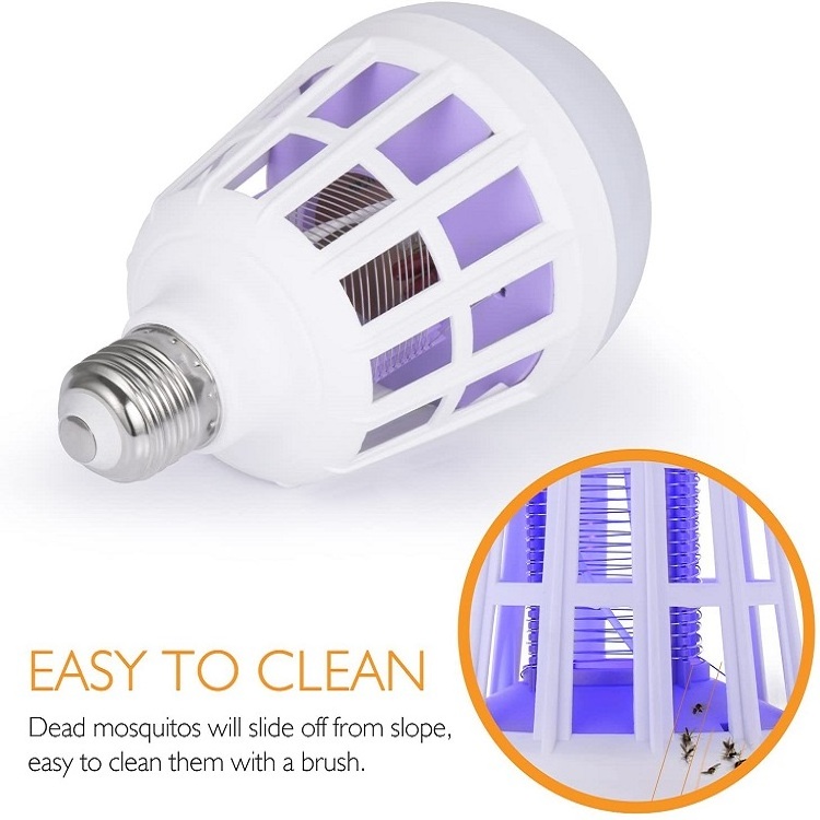 Mosquito Repellent Path Light Mosquito Traps Mosquito Killer Lamp Bug Zappers Light Bulb