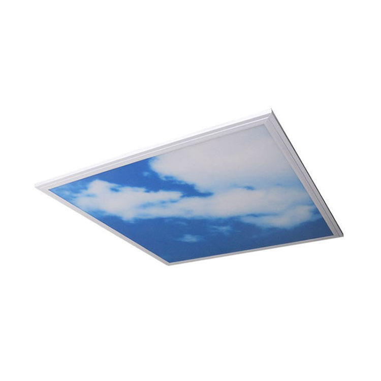 COYOLED Led Panel Light Sky Clouds Drop Ceiling Fluorescent Decorative Cover Skylight Film Ceiling Light Frameless