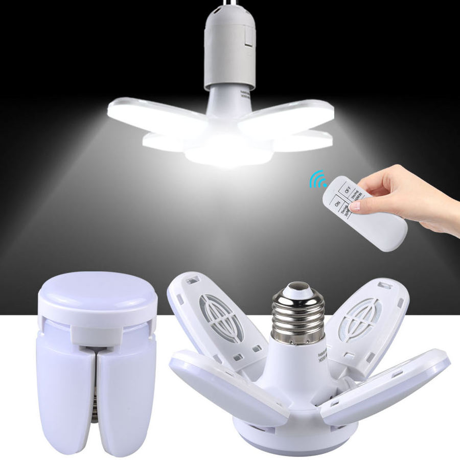 COYOLED Smart Light Bulb Remote Control Led ceiling fan 2 in 1 e27 LED fan lamp E27 Led Bulb Fan Blade Ceiling Lamp Bulb Light