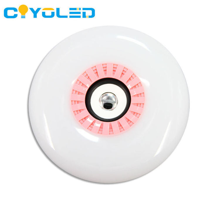 COYOLED Remote Control Disc-Shaped 48w Music Lamp Smart Rgb Bulb Color Light Magic E27 Base Speaker Led Music Bulb