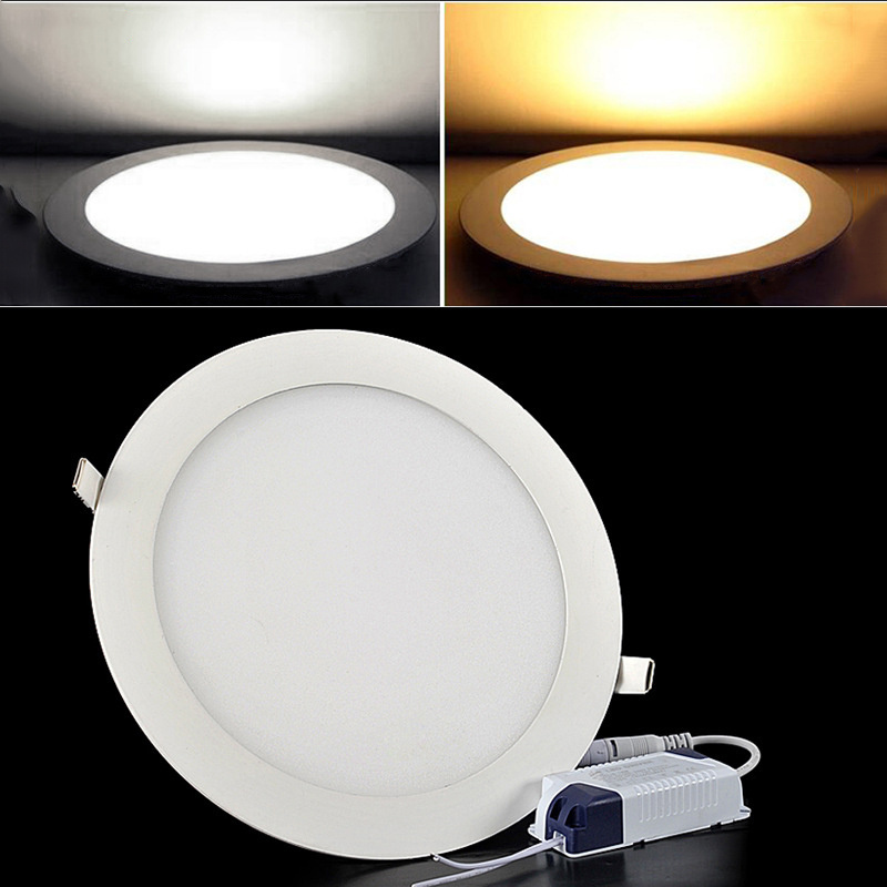 COYOLED Aluminium Slim Surface Recessed Mounted Frameless LED Panel Lamps 3W 6W 9W 15W 12W 24W 18W Ceiling Led Light Panel