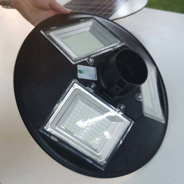 COYOLED Led Street Light Lamp For Road Smart Sensor UFO Lampione Solare Street Light IP65 Solar Street Lights with Panel