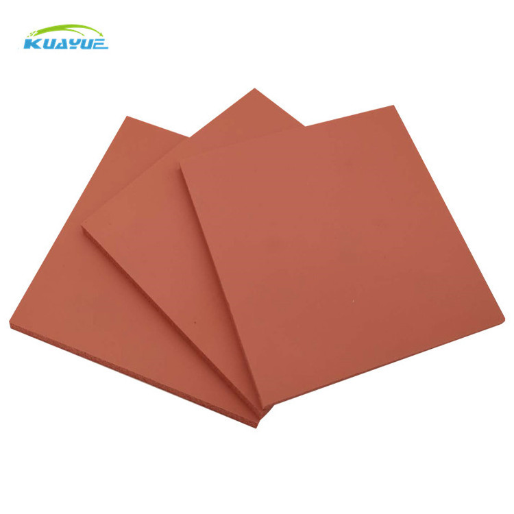 Silicone Foam Sponge White Red Green Silicone Rubber Sheet