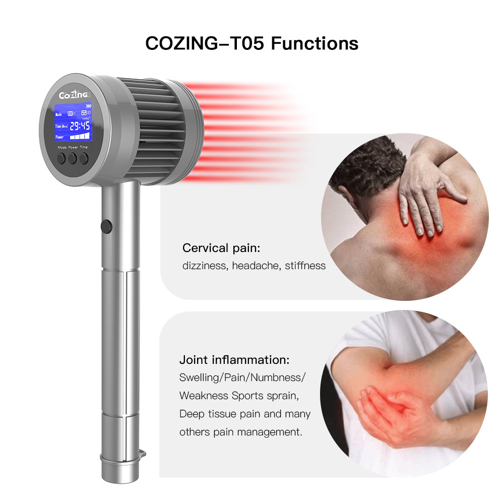 5W 808nm 905nm mls class 4 high power laser therapy for reduce nerve pain inflammation