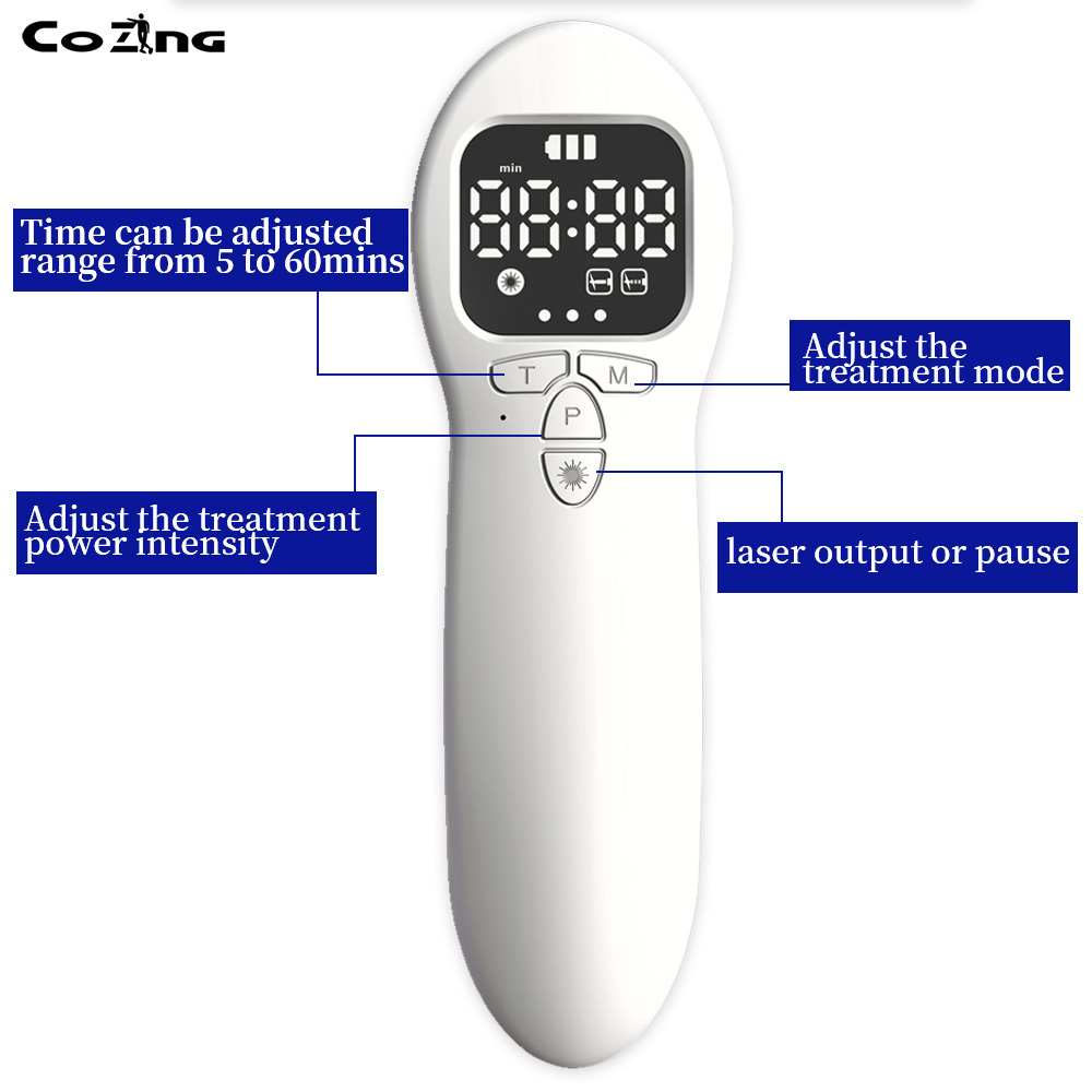 COZING New Trend mls  Infrared 808nm lllt Cold Laser Therapy for Pets Pain Relief Veterinary Wound Healing Vet Health Equipment