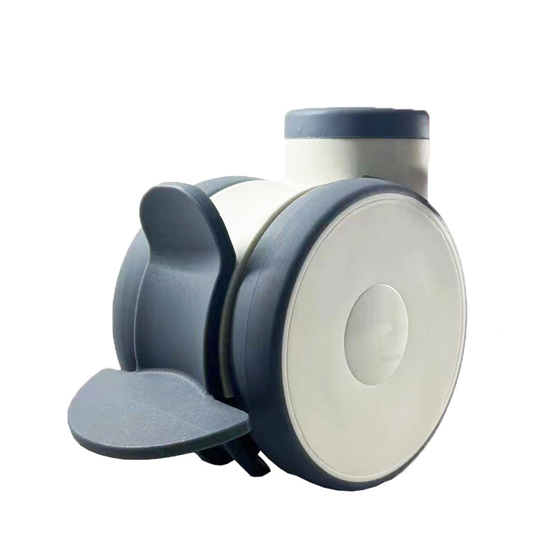 TPR Caster Wheel with Brake Factory Price Hospital Caster for Trolley Swivel Medical Caster Healthcare Bed