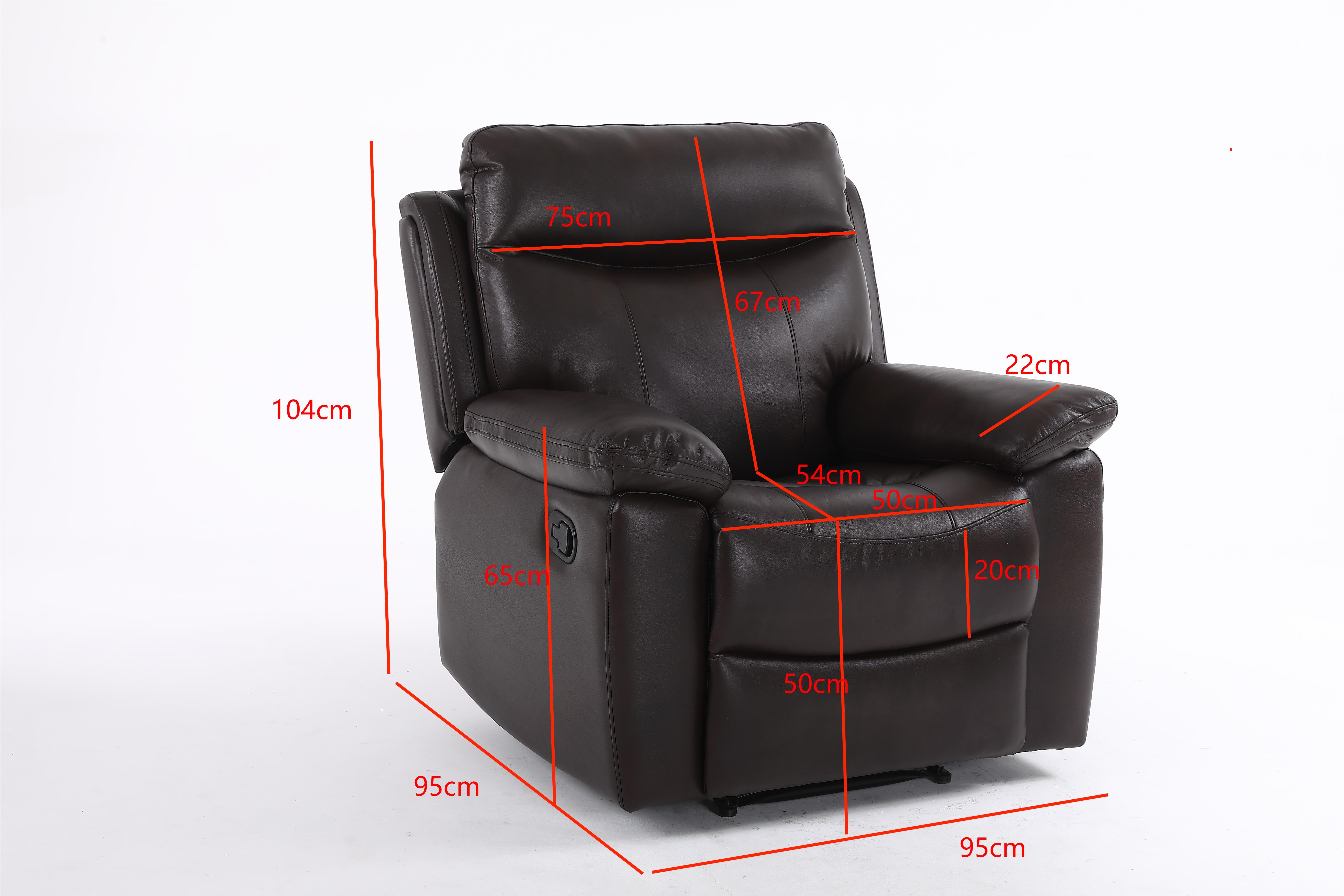 Wholesale Reclining Sofa Sets Single Sofa Chair Microfiber Fabric Recliner Sofa Recliner Single Living Room Furniture