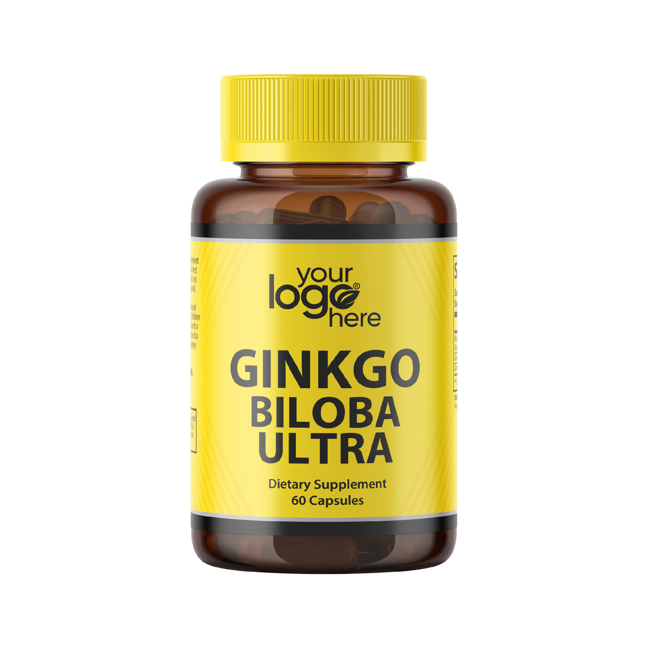 Wholesale Custom OEM Pure Natural Ginkgo Biloba Leaves Extract Powder Supplement Ginko Biloba Capsules For Sale