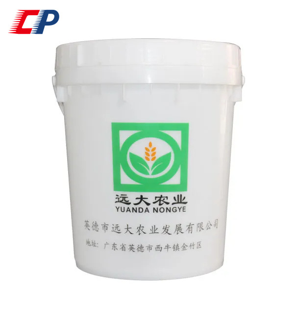 Custom Label Printing Leak Proof Food Grade Container Plastic Bucket for Cookies Ice Cream