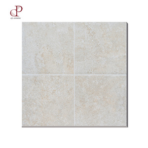 Egypt Cheap Non Slip Bathroom Travertine Concrete Beige And Gray Size 30X30 Ceramic Floor Tile