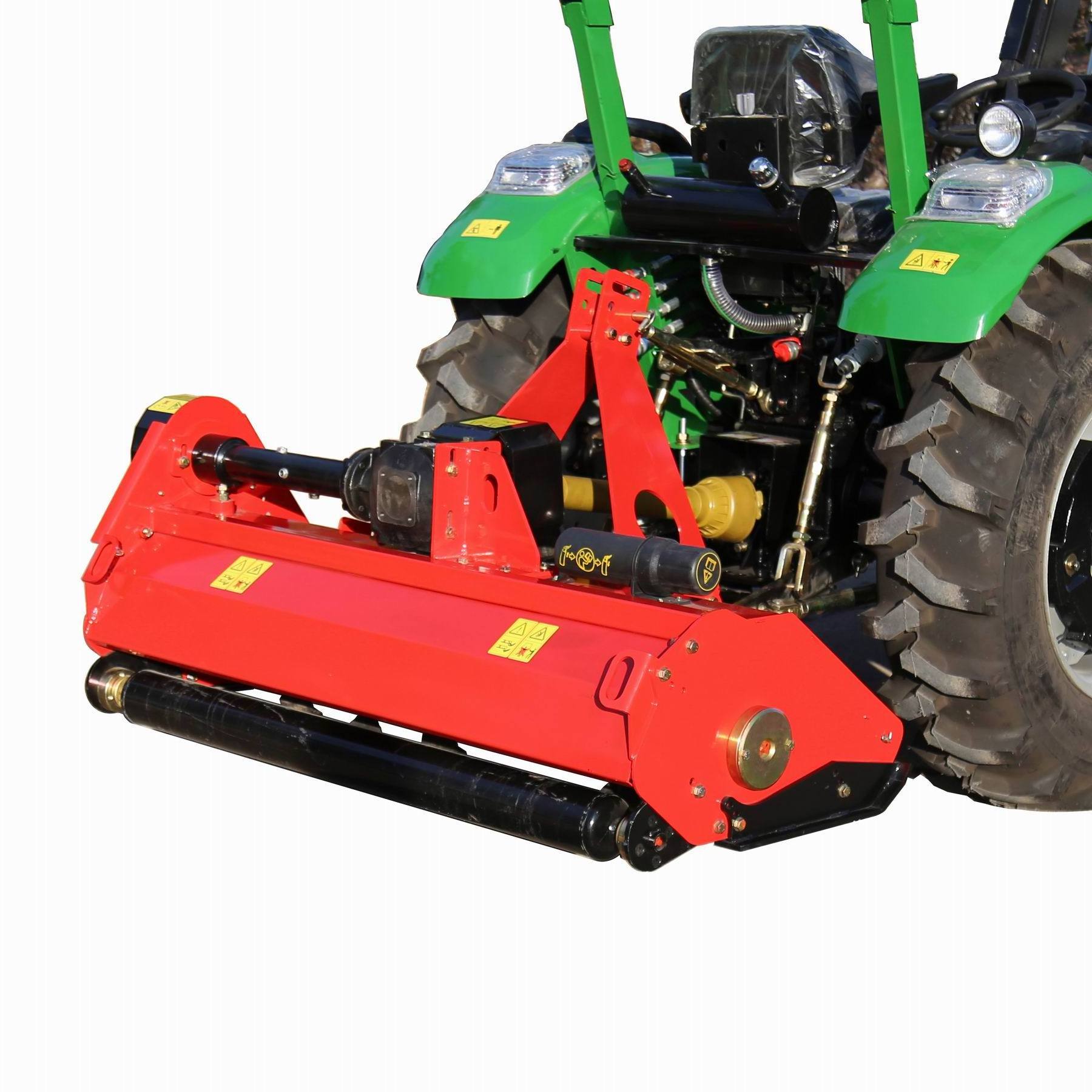 Chinese CP manufacturer atv flail topping lawn finishing mower with gasoline engine