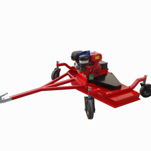 Chinese CP manufacturer atv flail topping lawn finishing mower with gasoline engine