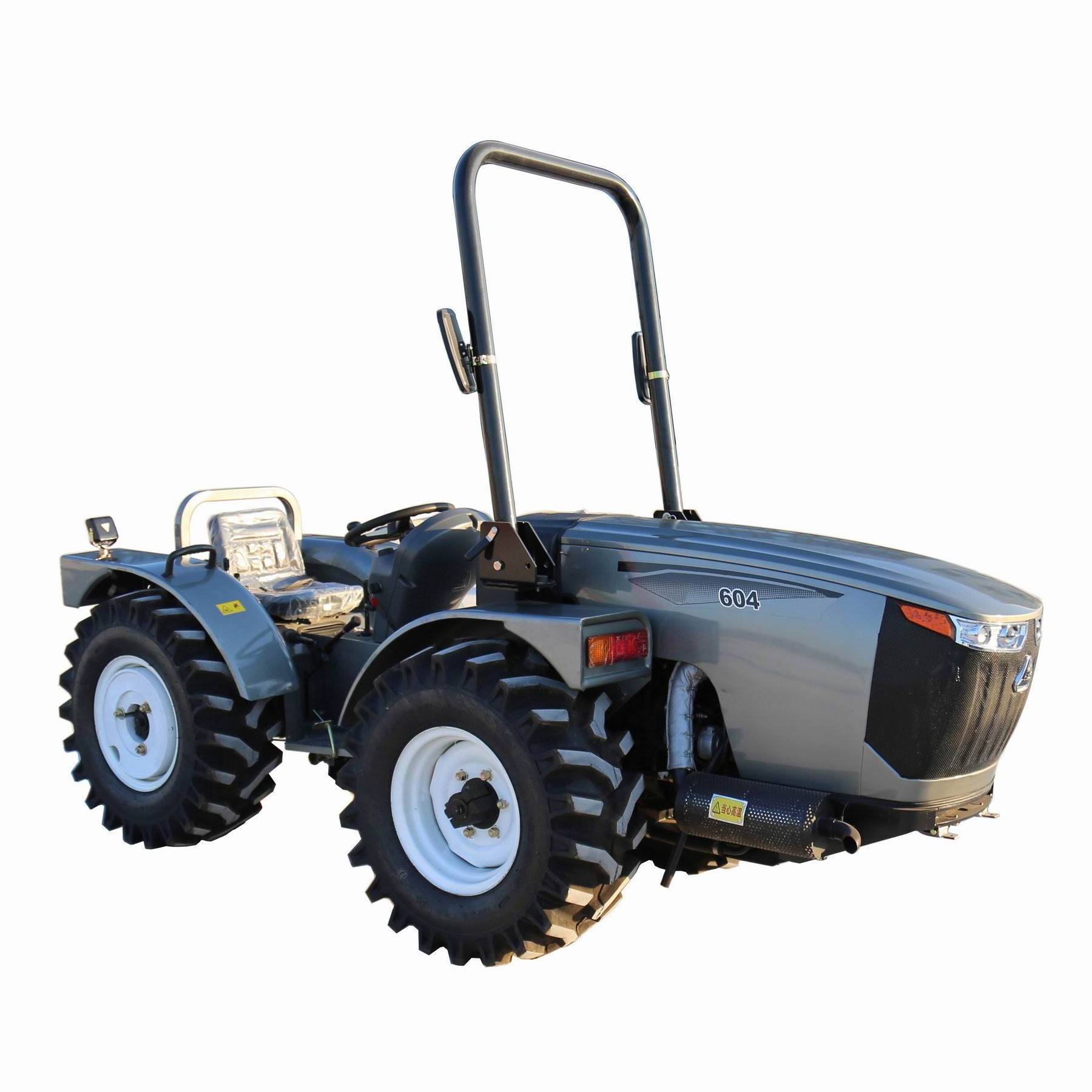 china trailer traktor cheap 4x4 mini farm 4wd multipurpose compact agricultural tractor with grass cutter