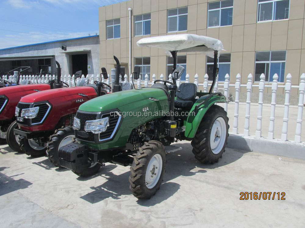 weifang CP machinery farm equipment 4x4 40HP top quality agricultural mini tractor for rice cultivation