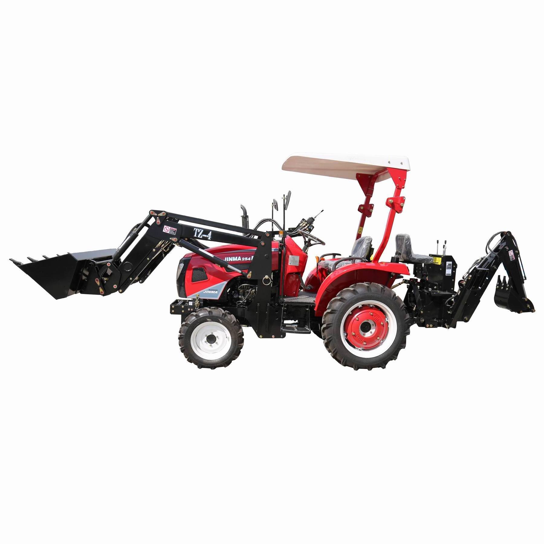 jin ma 164y 204e 354 254 25hp 454 4wd mini garden tractor with front end loader and parts for sale