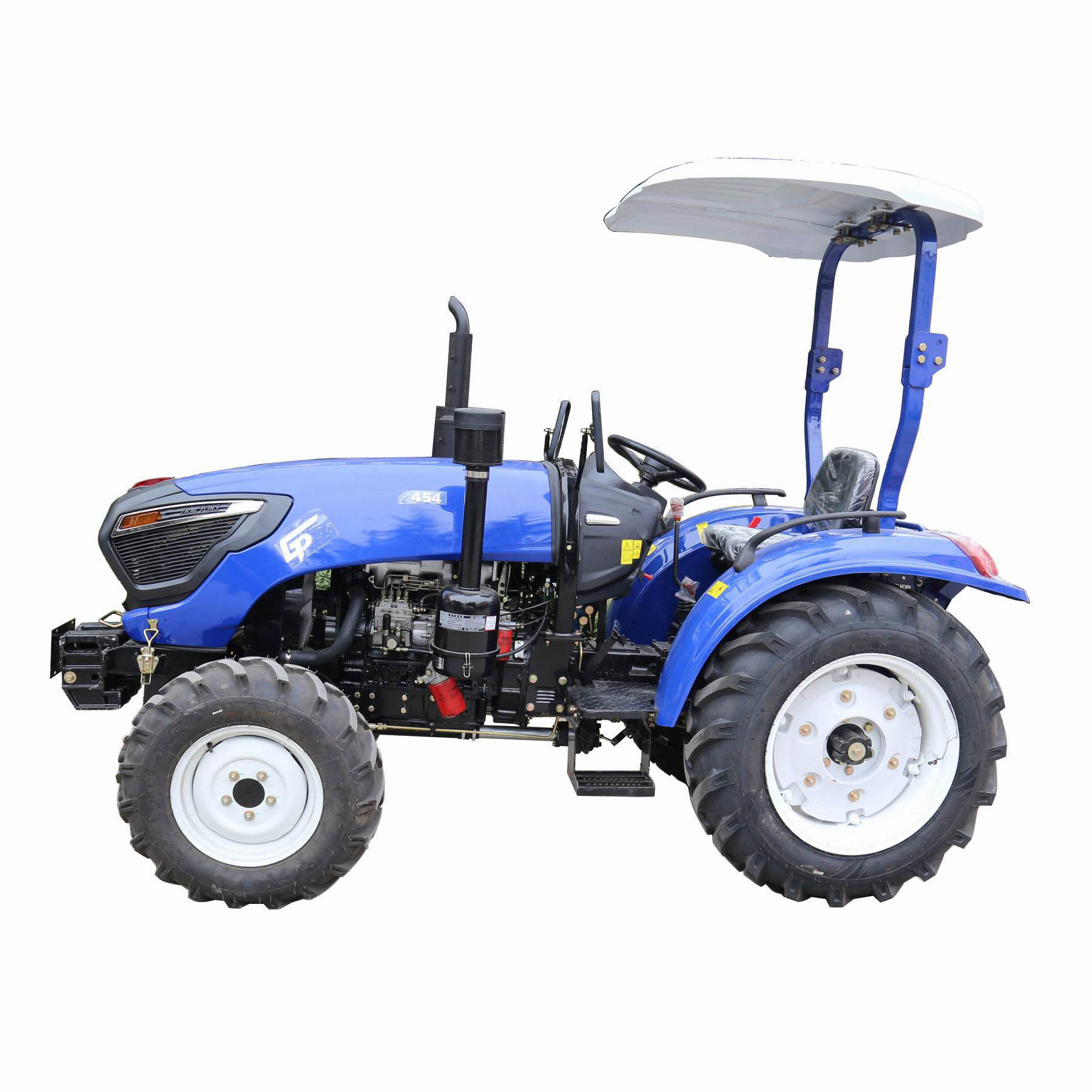 Chinese cheap price small 45hp 4x4 mini farm  lawn tractor with turf tires used on golf course