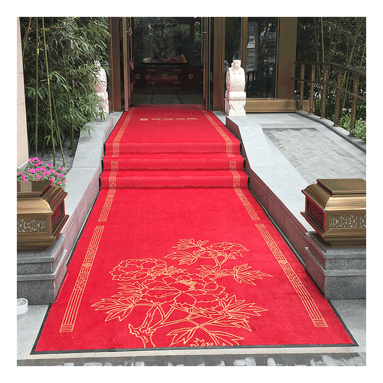 Modern Hot Sales Customized Nylon Outdoor Mats Manufacturer Rubber Digital Printed Logo Floor Indoor Mat