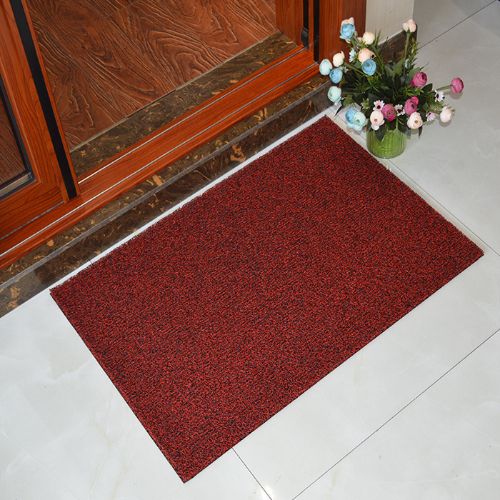 eco friendly colorful pvc coil mat carpet and entrance door mat best anti slip